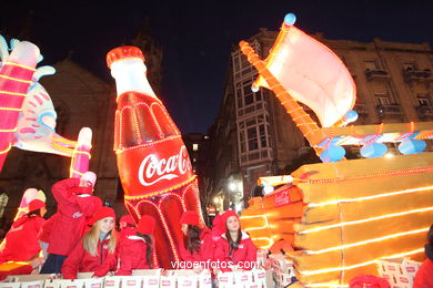 REYES MAGOS. CABALGATA DE VIGO 2013