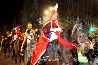 REIS MAGOS. CABALGATA DE VIGO 2013