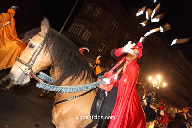 REYES MAGOS. CABALGATA DE VIGO 2013