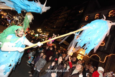 REYES MAGOS. CABALGATA DE VIGO 2013