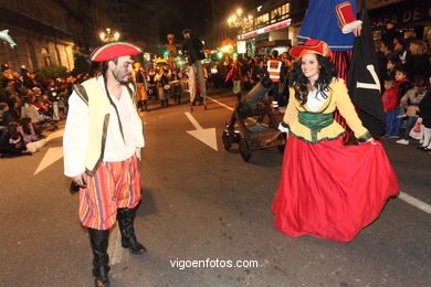 REYES MAGOS. CABALGATA DE VIGO 2013