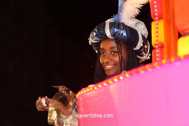 REYES MAGOS. CABALGATA DE VIGO 2013