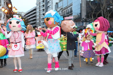 CARNIVAL 2013 - PROCESSION GROUP - SPAIN