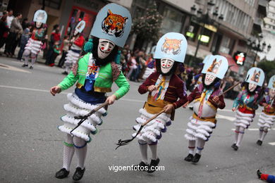 CARNIVAL 2014 - PROCESSION GROUP - SPAIN