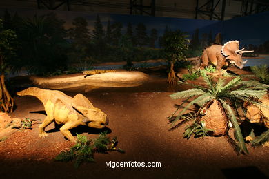 DINOSAURIOS - EXPOSICIÓN UNIVERSAL - GOBISSAUROS - DINOSAURIOS DEL DESIERTO DEL GOBI. EXTINCIÓN