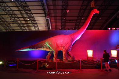 DINOSSAUROS - ESQUELETOS E OSSOS. EXPOSIÇÃO UNIVERSAL - GOBISSAUROS - DINOSSAUROS DO DESERTO DO GOBI. EXTINÇÃO