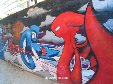 GRAFFITIS: MUROS, POMPAS, BOCETOS, MURAL, LETRAS, GALERIA, GRAFFITI