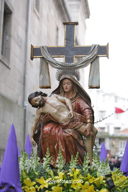 SEMANA SANTA 2008 EN VIGO. PROCESIÓN DEL SANTO ENTIERRO