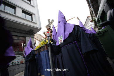 SEMANA SANTA 2008 EM VIGO. PROCISSÃO DO SANTO ENTERRO