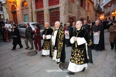 SEMANA SANTA 2008 EM VIGO. PROCISSÃO DO SANTO ENTERRO