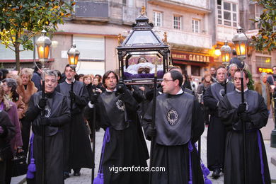 SEMANA SANTA 2008 EM VIGO. PROCISSÃO DO SANTO ENTERRO