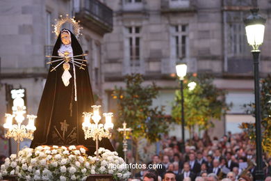 SEMANA SANTA 2008 EM VIGO. PROCISSÃO DO SANTO ENTERRO