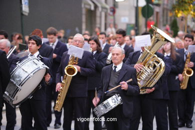 SEMANA SANTA 2008 EM VIGO. PROCISSÃO DO SANTO ENTERRO