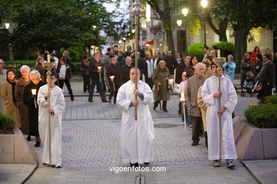 SEMANA SANTA 2008 EN VIGO. PROCESIÓN DEL SANTO ENTIERRO