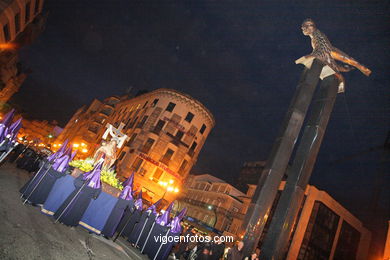 SEMANA SANTA 2008 EM VIGO. PROCISSÃO DO SANTO ENTERRO