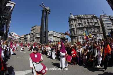 PROCISSÃO DO DOMINGO DE RAMOS. PROCISSÃO DE SEMANA SANTA 2009. ESPANHA