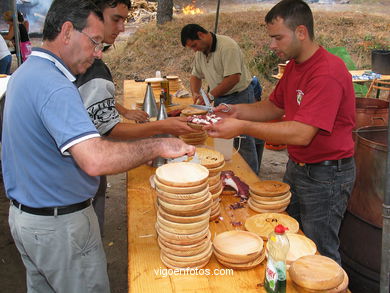 FESTA DO PULPO NO MONTE DOS POÇOS (VALLADARES) - 2004