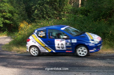 COCHES DE RALLYE RIAS BAIXAS 2002