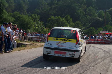 FOTOS DE COCHES DE RALLYE RIAS BAIXAS 2002 VIGO. GALICIA