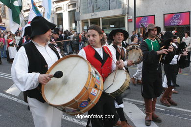 FESTA DA RECONQUISTA DE VIGO 2005 - REPRESENTAÇÃO