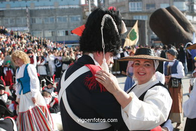 FIESTA DE LA RECONQUISTA DE VIGO 2005 - REPRESENTACIÓN