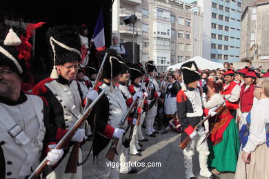 RECONQUISTA DE VIGO 2012 - INVASÃO