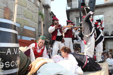 RECONQUISTA DE VIGO 2012 - REPRESENTAÇÃO