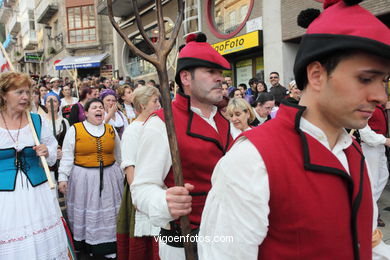 RECONQUISTA DE VIGO 2012 - REPRESENTAÇÃO