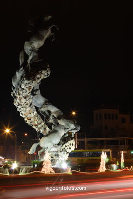 NAVIDAD EN VIGO. ILUMINACIÓN NAVIDEÑA. LUCES DE NAVIDAD