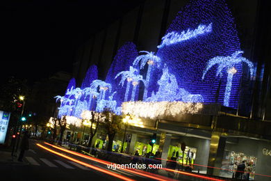 NAVIDAD EN VIGO. ILUMINACIÓN NAVIDEÑA. LUCES DE NAVIDAD