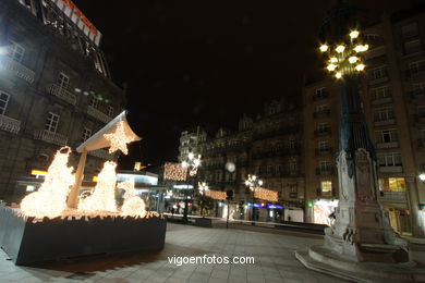 NAVIDAD EN VIGO. ILUMINACIÓN NAVIDEÑA. LUCES DE NAVIDAD