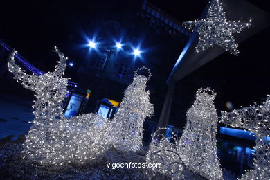 NAVIDAD EN VIGO. ILUMINACIÓN NAVIDEÑA. LUCES DE NAVIDAD