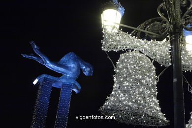 NAVIDAD EN VIGO. ILUMINACIÓN NAVIDEÑA. LUCES DE NAVIDAD