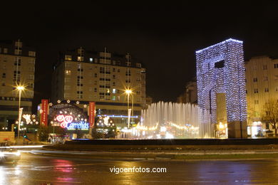 NAVIDAD EN VIGO. ILUMINACIÓN NAVIDEÑA. LUCES DE NAVIDAD