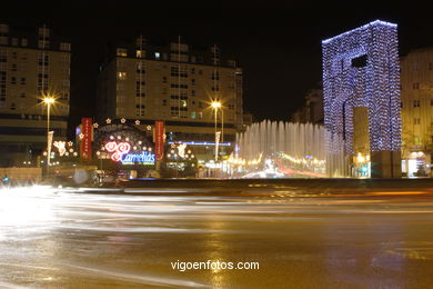 NAVIDAD EN VIGO. ILUMINACIÓN NAVIDEÑA. LUCES DE NAVIDAD