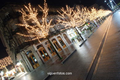 NAVIDAD EN VIGO. ILUMINACIÓN NAVIDEÑA. LUCES DE NAVIDAD