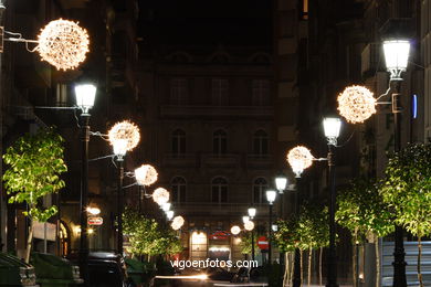 NAVIDAD EN VIGO. ILUMINACIÓN NAVIDEÑA. LUCES DE NAVIDAD