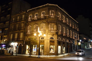 NAVIDAD EN VIGO. ILUMINACIÓN NAVIDEÑA. LUCES DE NAVIDAD