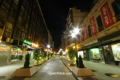 NAVIDAD EN VIGO. ILUMINACIÓN NAVIDEÑA. LUCES DE NAVIDAD