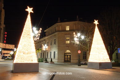 NAVIDAD EN VIGO. ILUMINACIÓN NAVIDEÑA. LUCES DE NAVIDAD