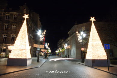 NAVIDAD EN VIGO. ILUMINACIÓN NAVIDEÑA. LUCES DE NAVIDAD