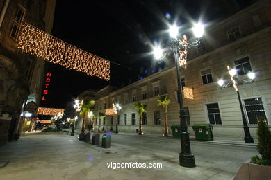 NAVIDAD EN VIGO. ILUMINACIÓN NAVIDEÑA. LUCES DE NAVIDAD