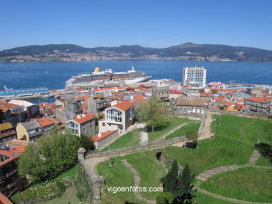 AERIAL VIEWS OF VIGO - SPAIN