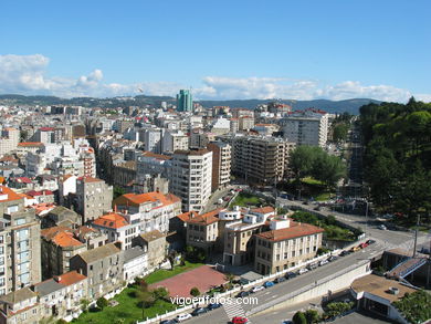 AERIAL VIEWS OF VIGO - SPAIN