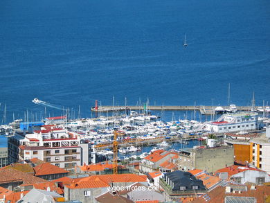 AERIAL VIEWS OF VIGO - SPAIN