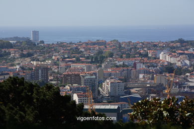 AERIAL VIEWS OF VIGO - SPAIN