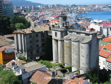 AERIAL VIEWS OF VIGO - SPAIN