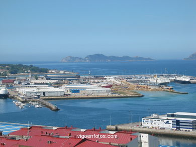 AERIAL VIEWS OF VIGO - SPAIN