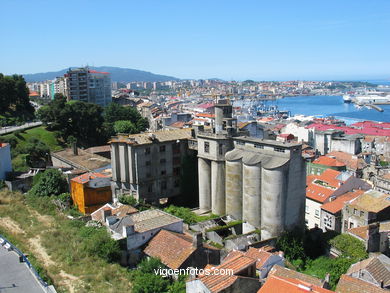 AERIAL VIEWS OF VIGO - SPAIN