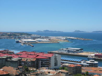 AERIAL VIEWS OF VIGO - SPAIN